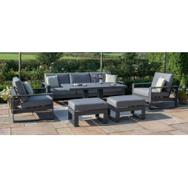 maze rattan amalfi 3 seat sofa set