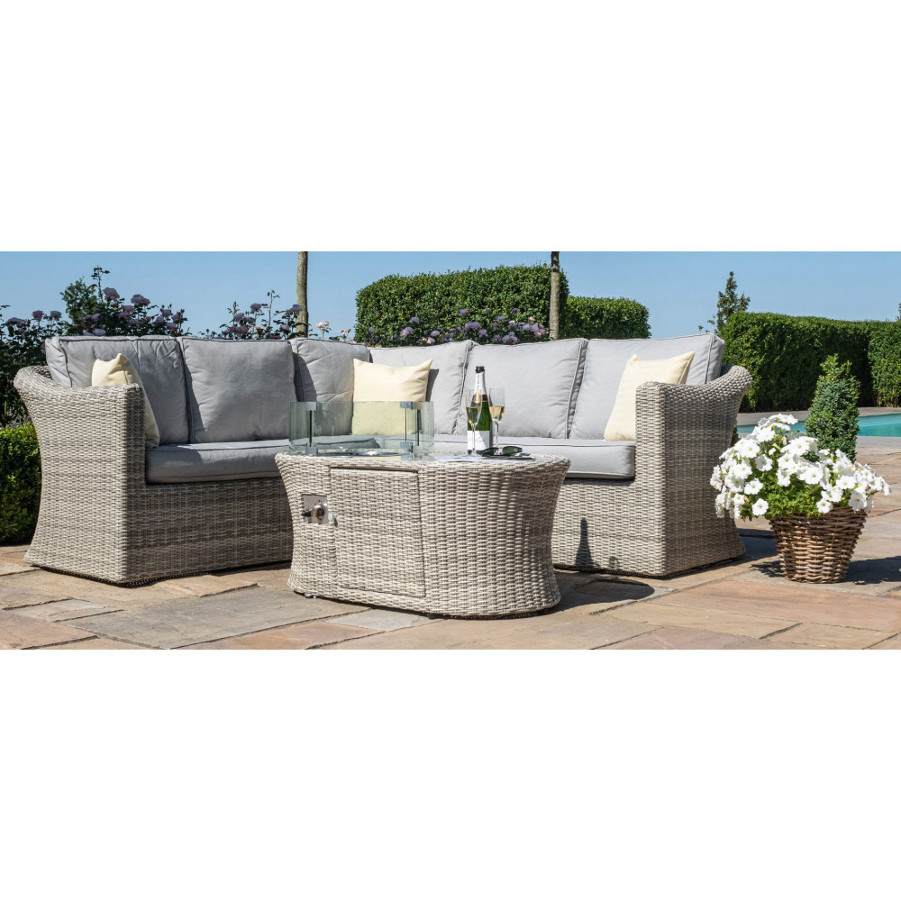 maze rattan oxford small corner group